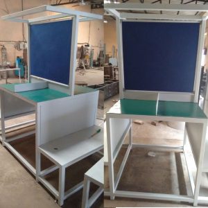 Inspection Table With Pin Board Lighting