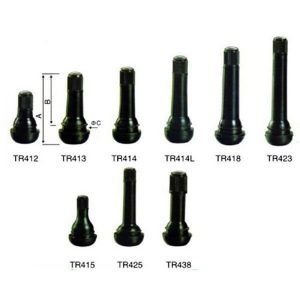 Rubber Tyre Tubeless Valve